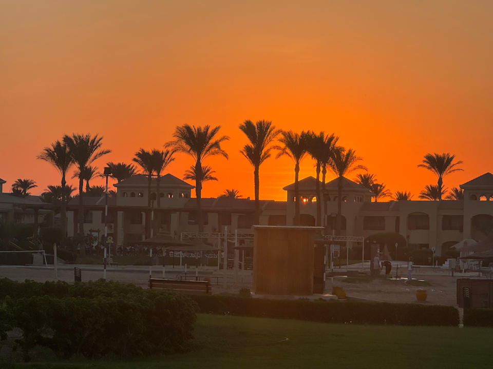 Ausblick Cleopatra Luxury Resort Makadi Bay