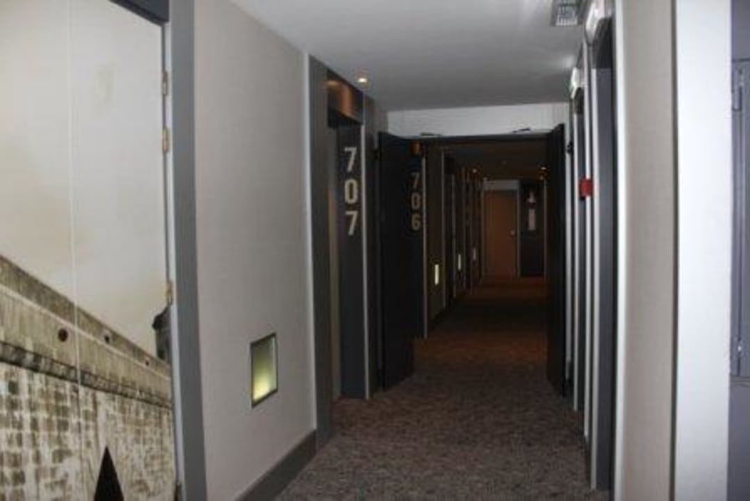 Flur vor dem Zimmer Hotel Mercure Lisboa