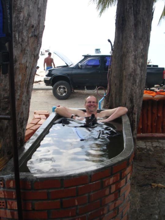 Open air Badewanne Phuket Lotus Lodge