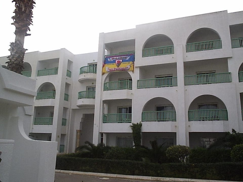 Gebäudeansicht vom Innenhof El Mouradi Club Kantaoui