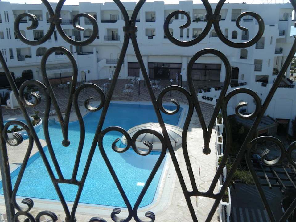 Vue du balcon de la chambre Hotel Yasmine Beach Resort