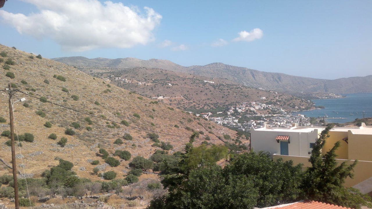 Blick über Elounda Elounda Residence Resort & Waterpark