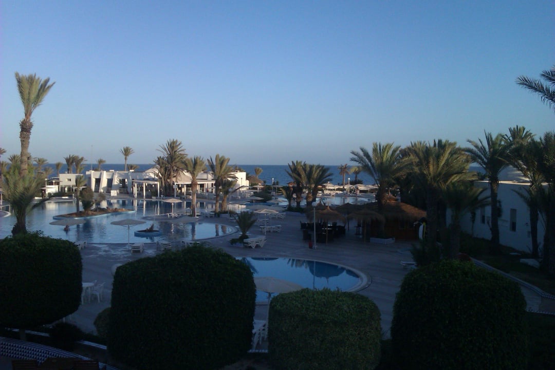 Großer Hauptpool (Salzwasser) Hotel El Mouradi Djerba Menzel