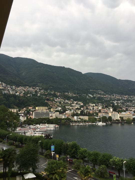 Ausblick H4 Hotel Arcadia Locarno