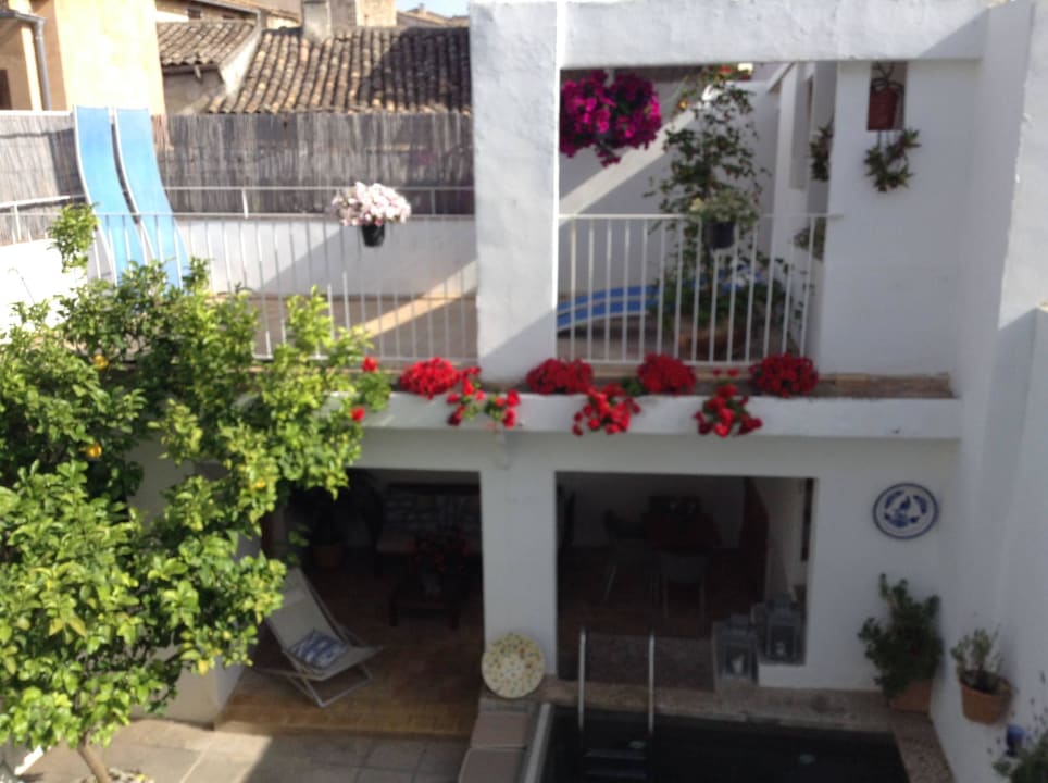 Innenhof Petit Hotel Ca Sa Padrina d'Artà