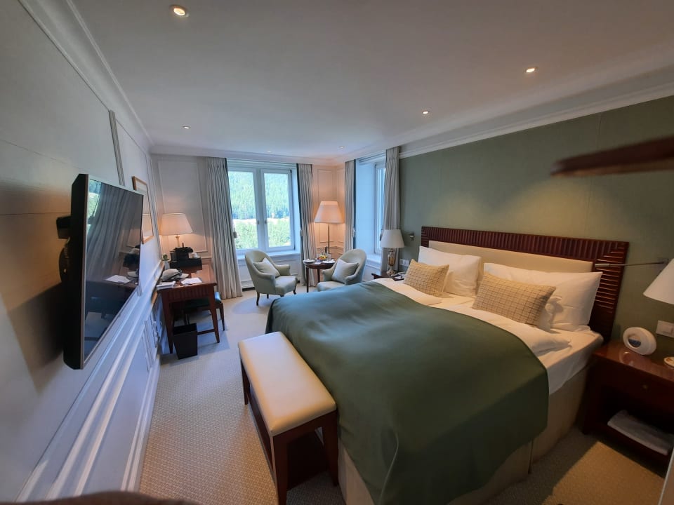 Zimmer Grand Hotel Kronenhof Pontresina