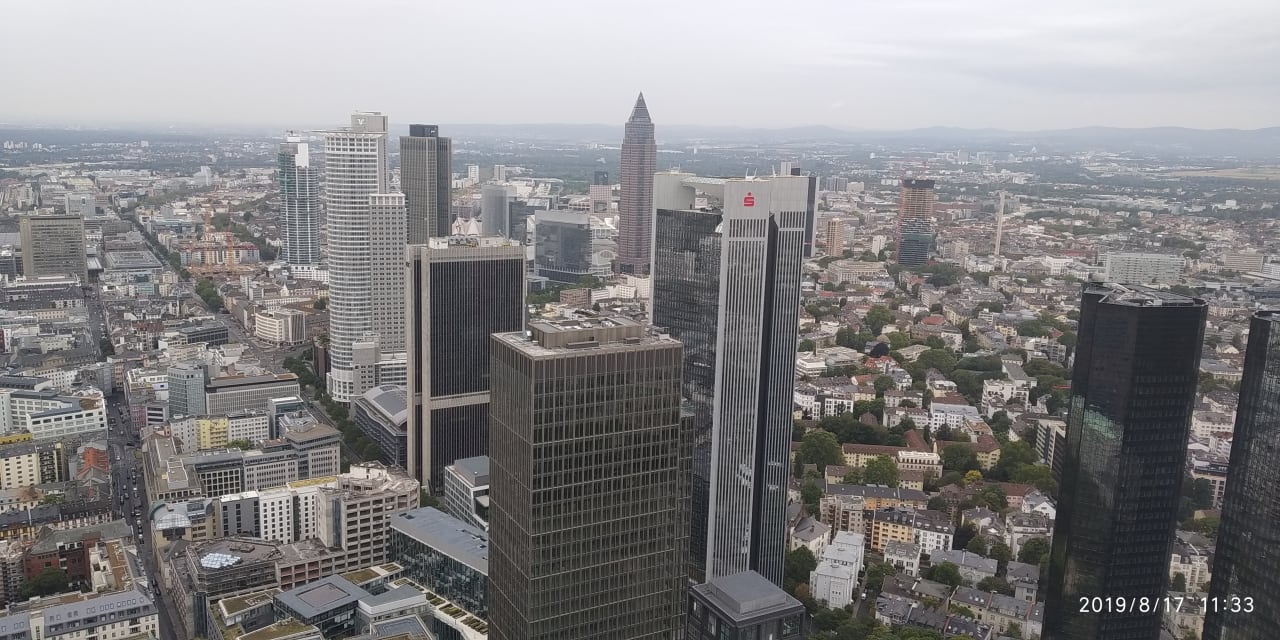 Ausblick Mercure Hotel & Residenz Frankfurt Messe