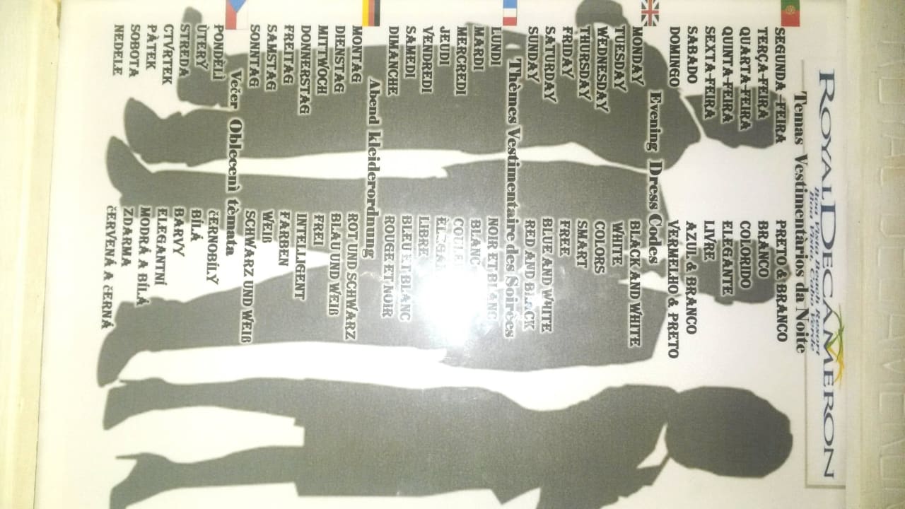 Anregung für eine Kleiderordnung Occidental Boa Vista Beach