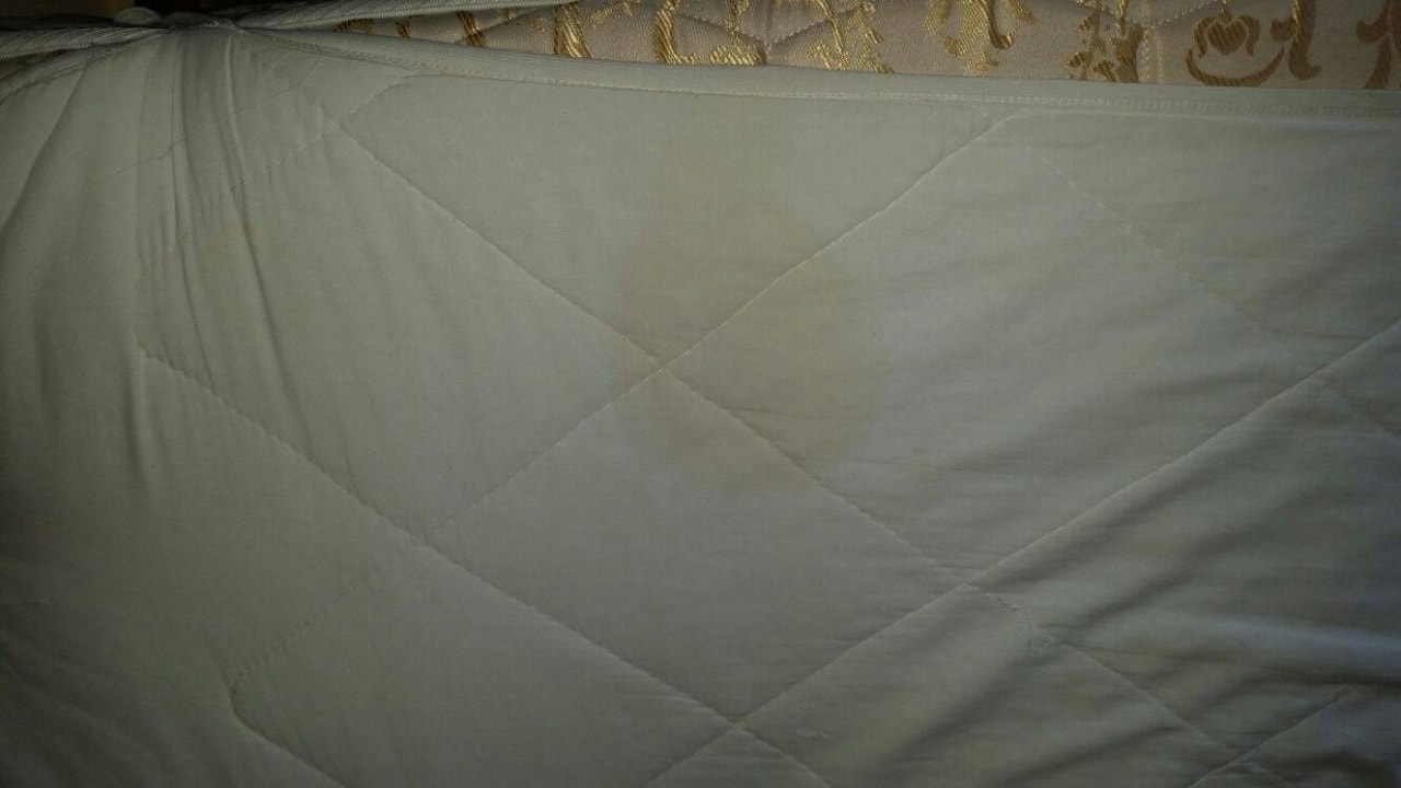 Bettzustand im Zimmer der Freunde Stella Beach Resort & Spa Makadi Bay