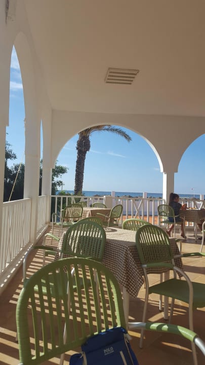 Terrasse im Restaurant Samira Club