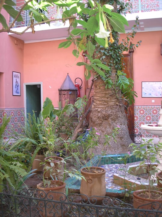 Innenhof Hotel Le Gallia