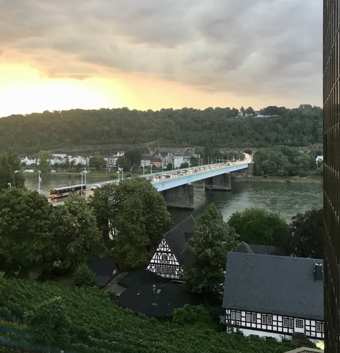Ausblick Hotel Mercure Koblenz