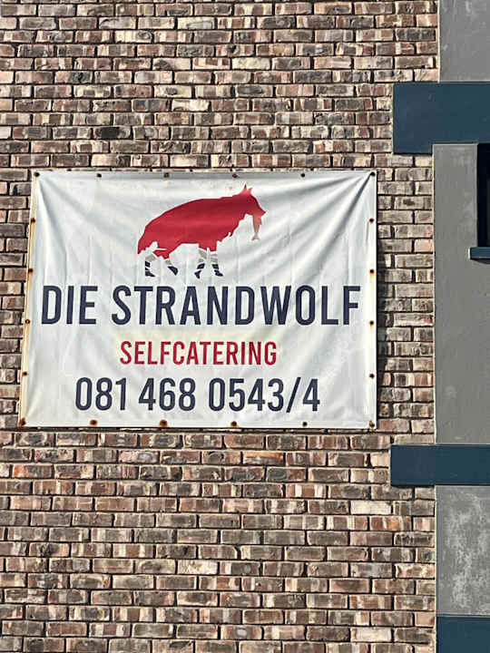 Außenansicht DieStrandwolf Sea View Self Catering