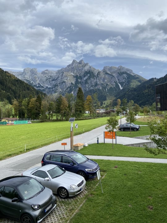 Ausblick aja Ferienwohnungen in Werfenweng