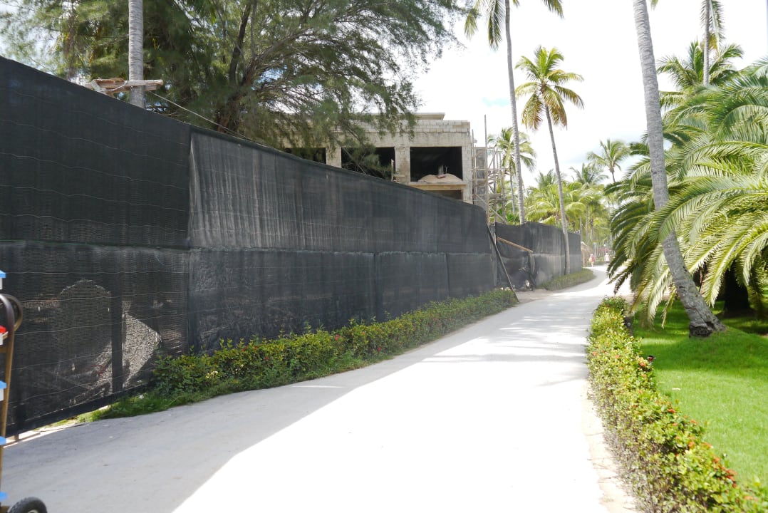 Baustelle zwischen Bavaro und Punta Cana Grand Palladium Select Bávaro Resort & Spa