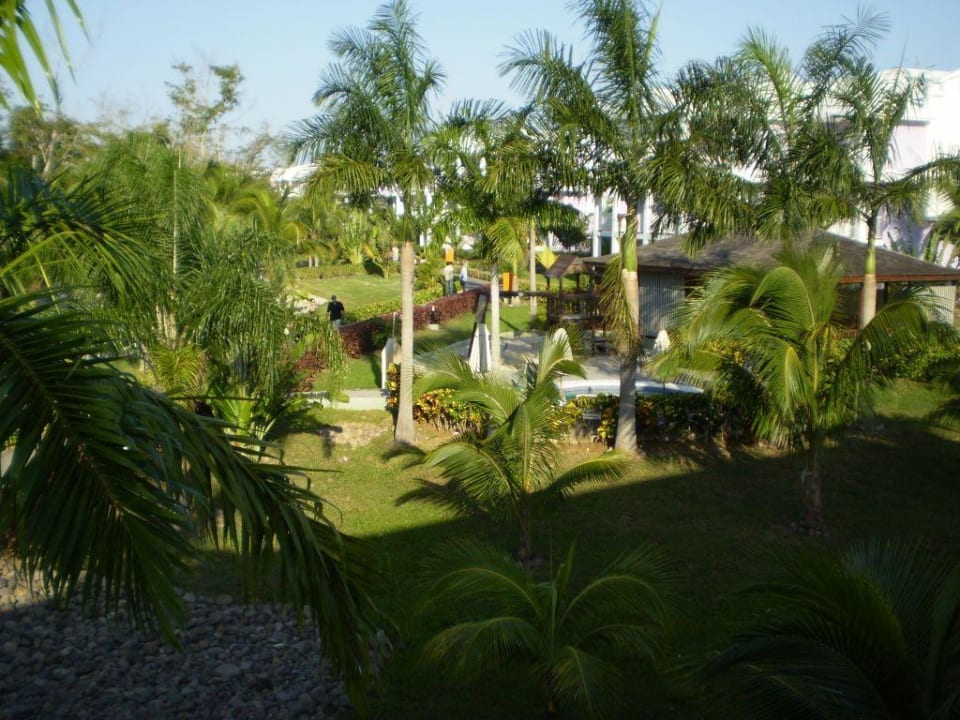 Die Gartenanlage Hotel Riu Negril