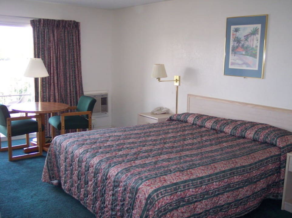 Ansicht Kingsize Room Hotel Days Inn Palm Springs