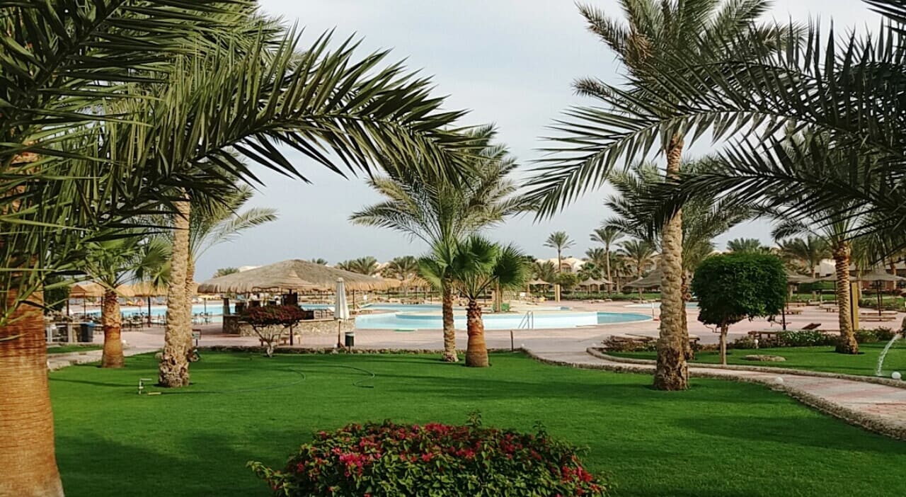 Gartenanlage Three Corners Sea Beach Resort