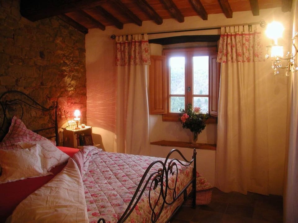 Schlafzimmer Appartement "Roseto" Ventena Vecchia antico frantoio