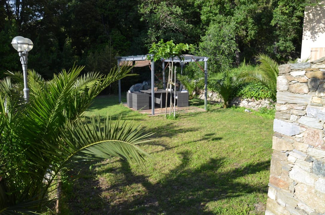 Garten vom Ferienhaus Domaine Casa Andria