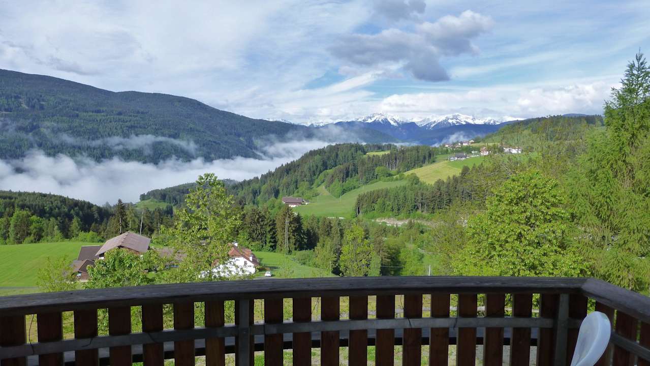 Blick vom Balkon Residence Treyer