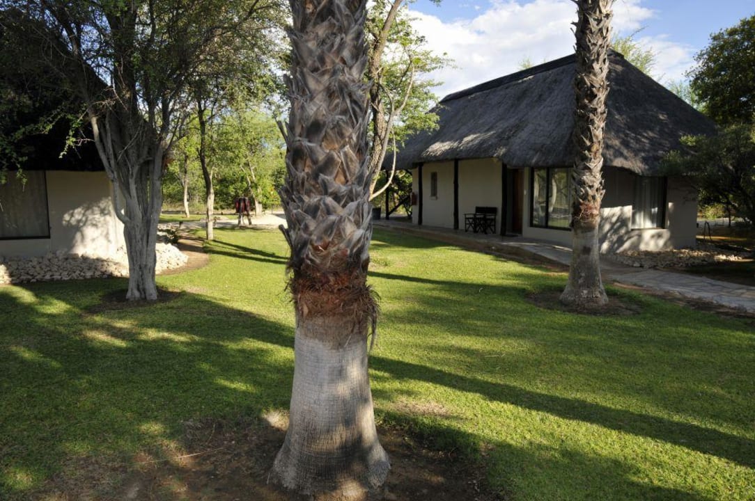 Außenansicht Lodge P266 Mokuti Etosha Lodge