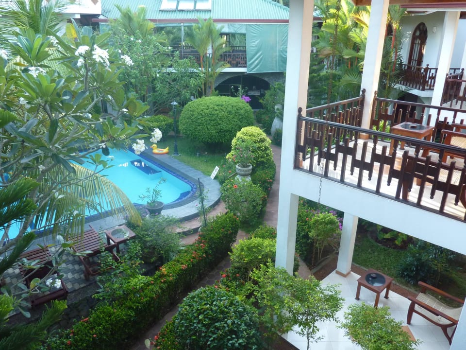Blick aus dem Zimmer Hotel Bentota Village
