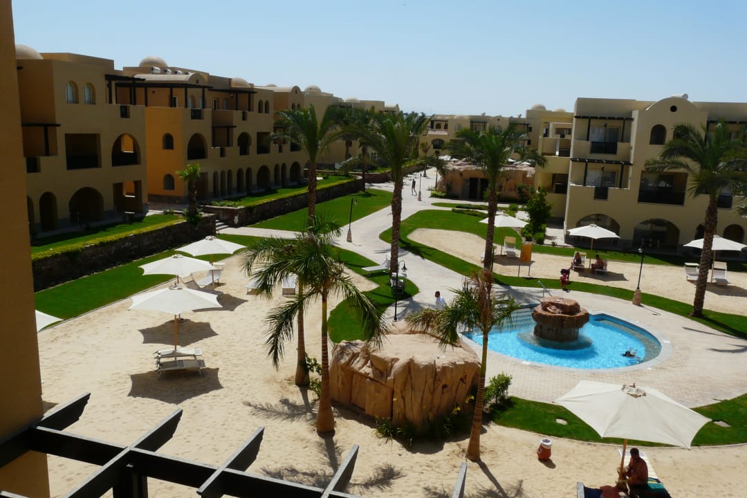 Widok z balkonu Stella Garden Resort & Spa, Makadi Bay