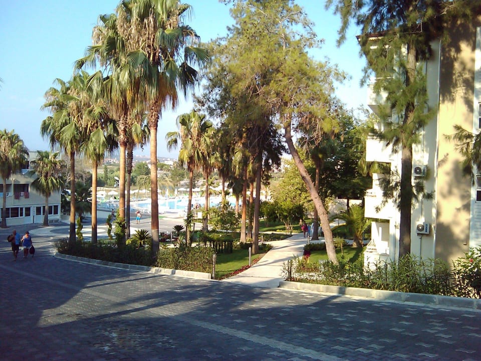 Blick vom Haupthaus Club Sidelya Hotel