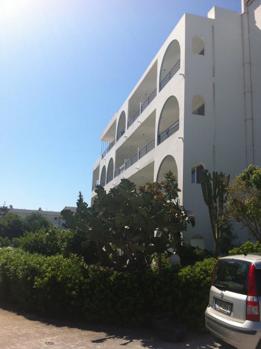 Hoteleingang Hotel Faliraki Bay