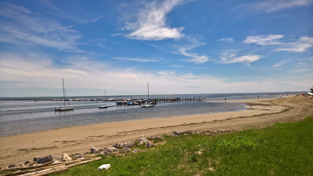 Strand des Campingplatzes Villaggio Residence Punta Spin