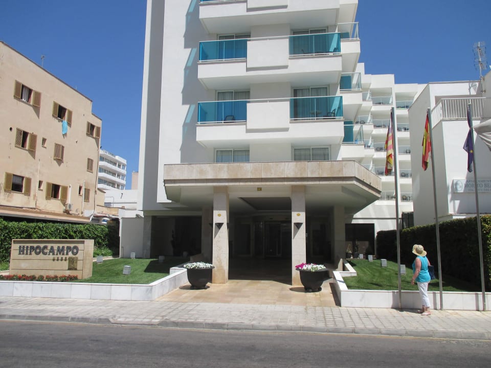 Der Eingangsbereich Hipotels Hipocampo