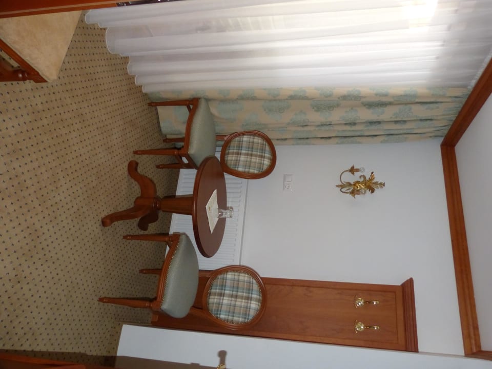 Sitzecke im Zimmer 111 Hotel Auffacher Hof