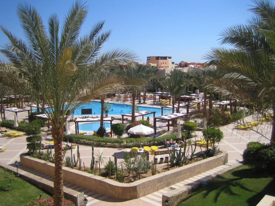 Pool und Gartenanlage Hotel JAZ Makadi Star & Spa