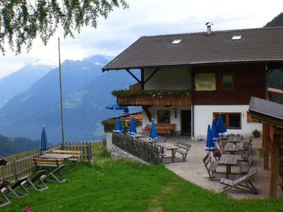Gasthaus Videgg von der Seite Gasthof Videgg