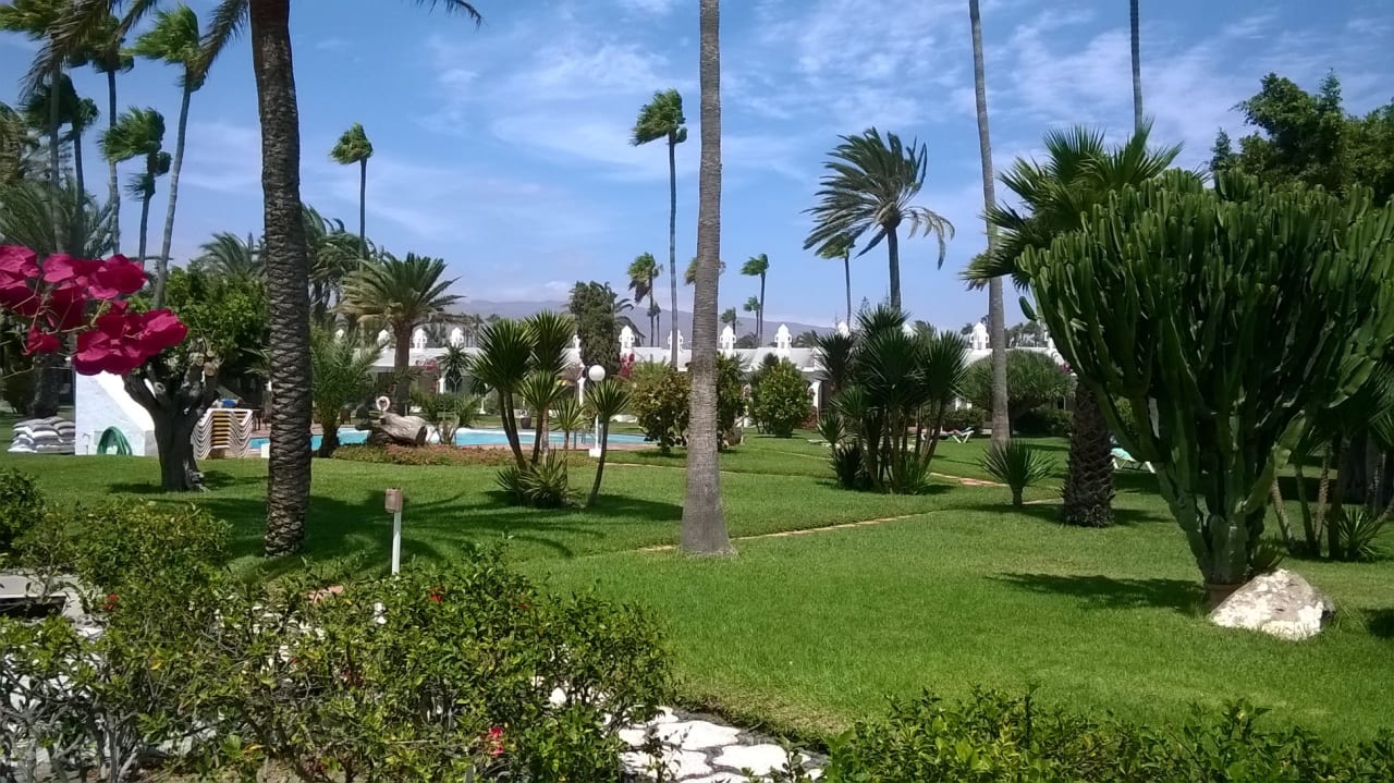 Gartenanlage Sahara Beach Club