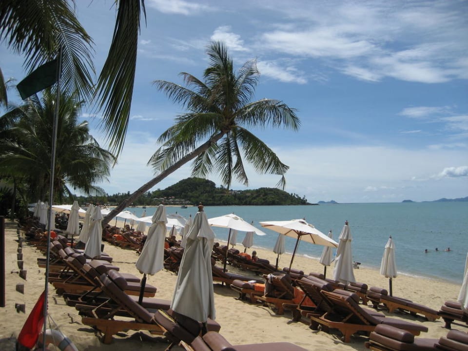 Blick von der Poolbar aus Bandara Spa Resort & Pool Villas, Samui