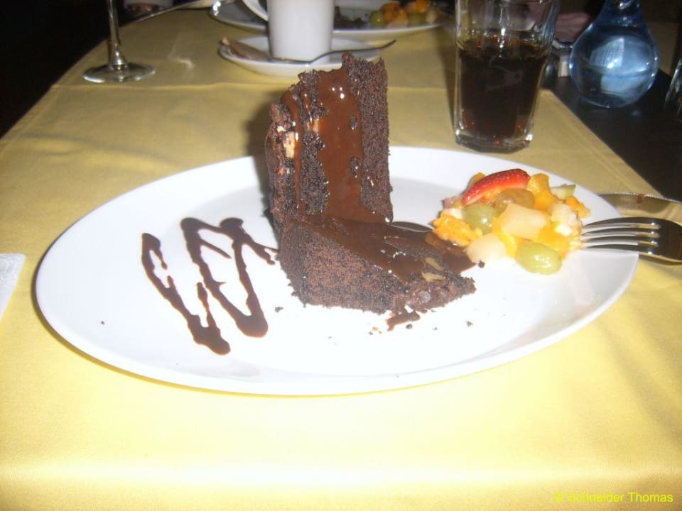 Dessert im A LA CARTE Restaurant Susesi Luxury Resort