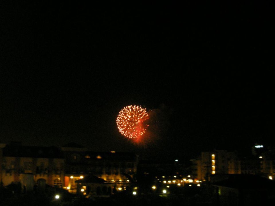 Feuerwerk am Abend Hotel Orfeus Park