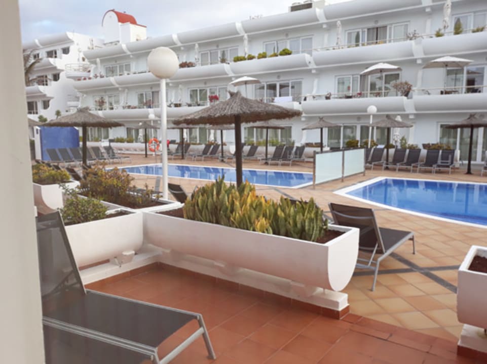 Unsere Terrasse allsun App.-Hotel Barlovento