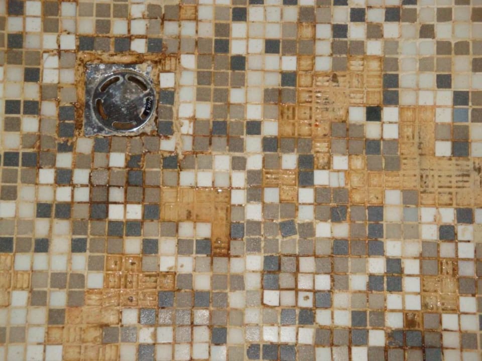 Fußboden Dusche, Abfluss verrostet Hotel Gorgonia Beach Resort
