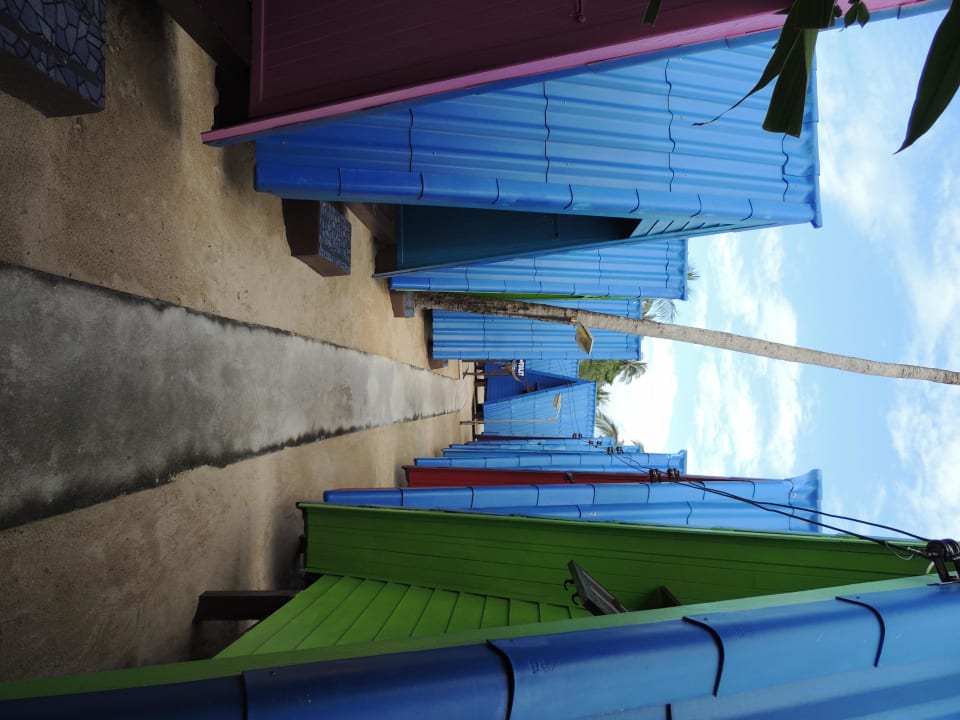 Außenansicht Hotel New Hut Bungalows