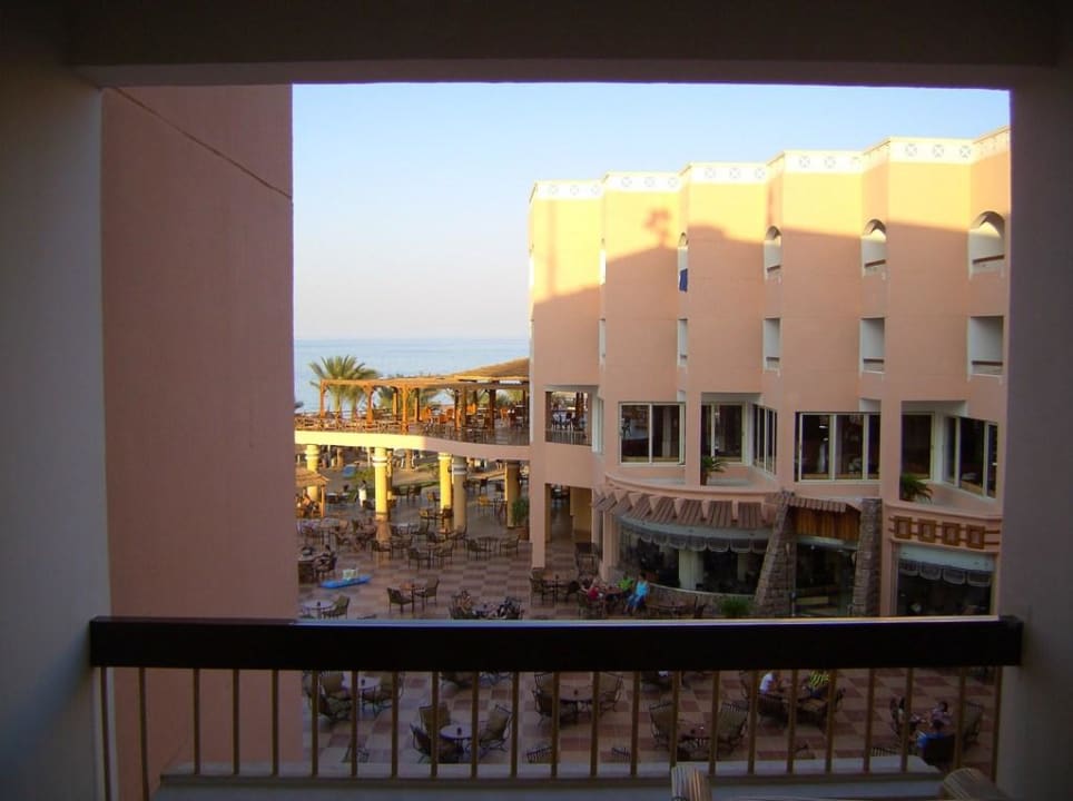 Ausblick von unserem Zimmer Beach Albatros Resort