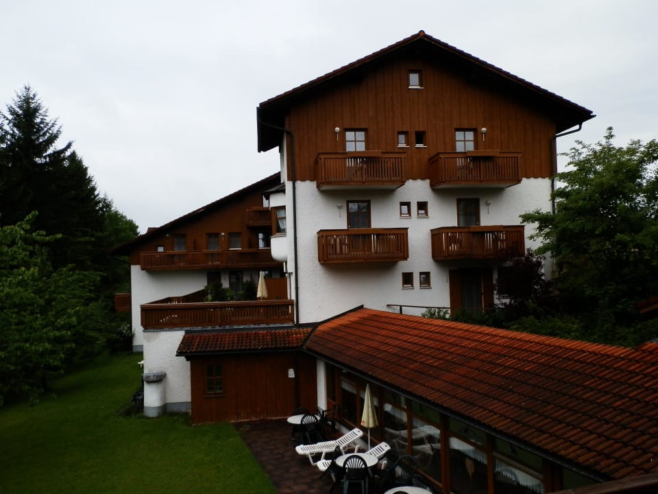 Der hintere Teil Hotel Margeritenhof