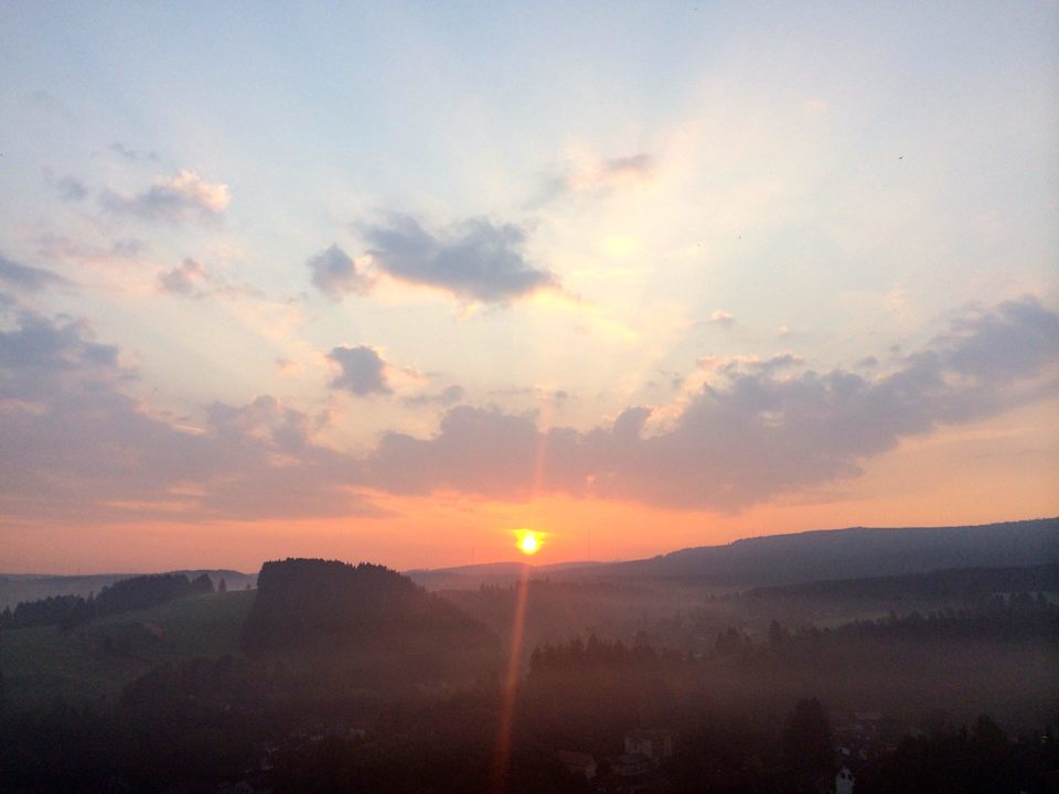 Ausblick vom Balkon der Fewo Brockenblick Ferienwohnung  Dierich und Freytag