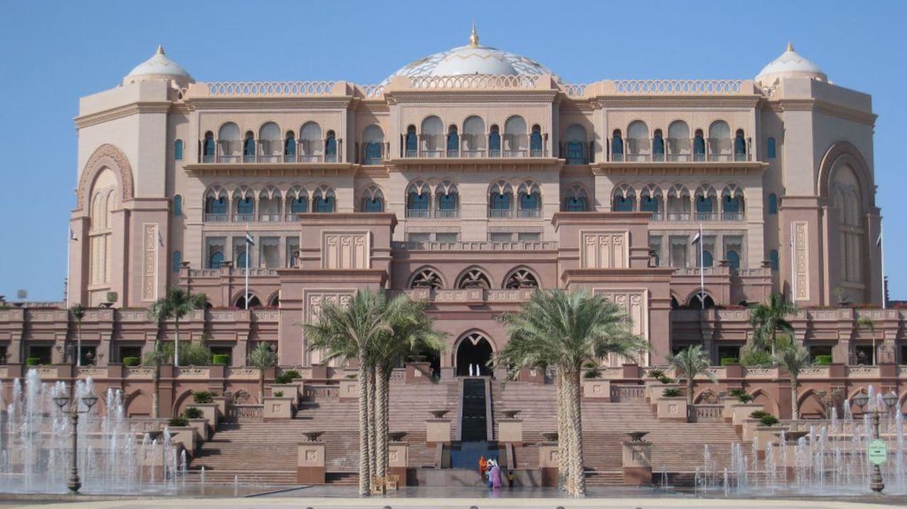 Aussenansicht Emirates Palace Emirates Palace Mandarin Oriental