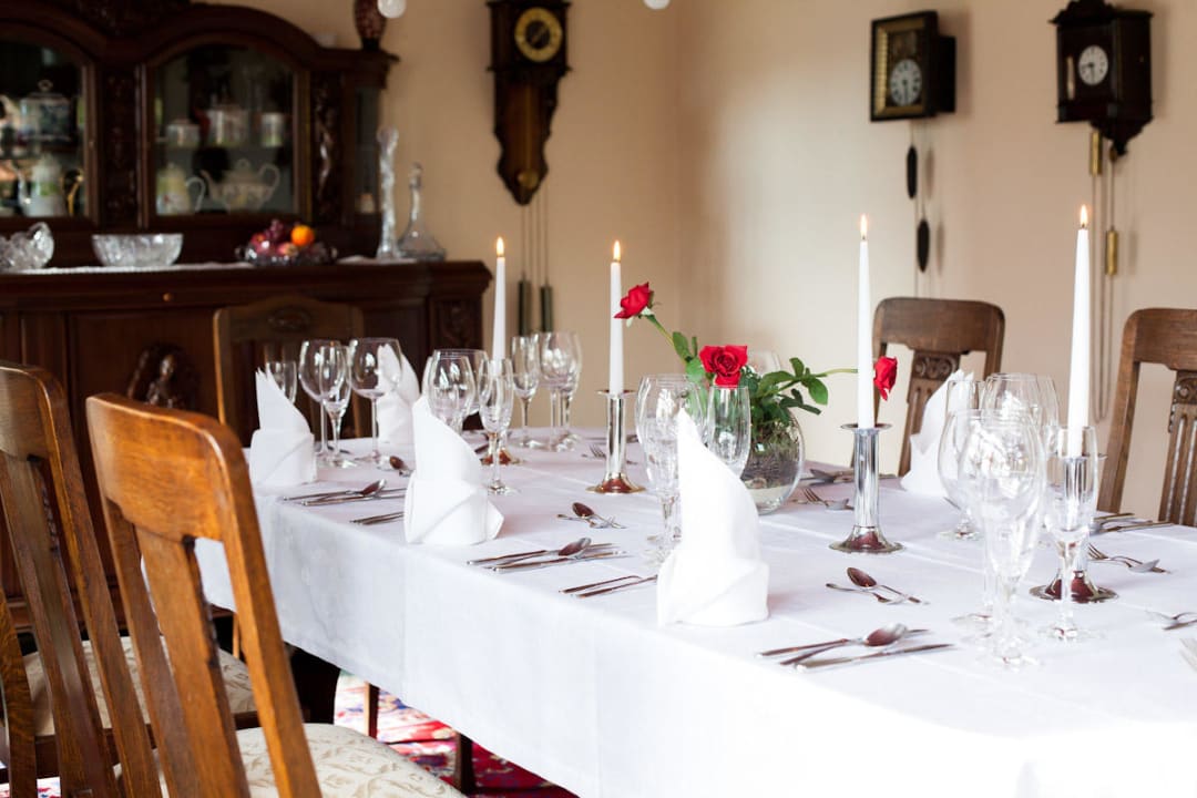 Festliche Tafel Landhotel Rosenhof