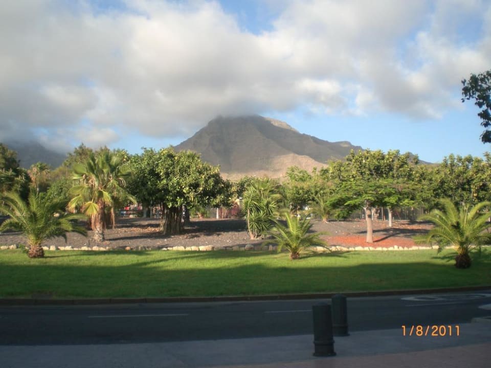 Parkanlage hinterm Hotel Hotel El Duque