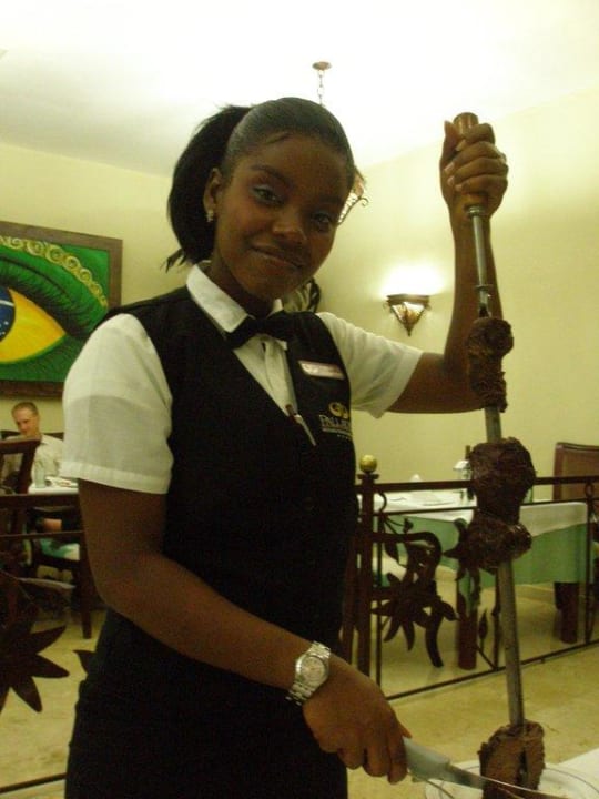 Fleischspiesse beim Brasilianer Grand Palladium Select Bávaro Resort & Spa