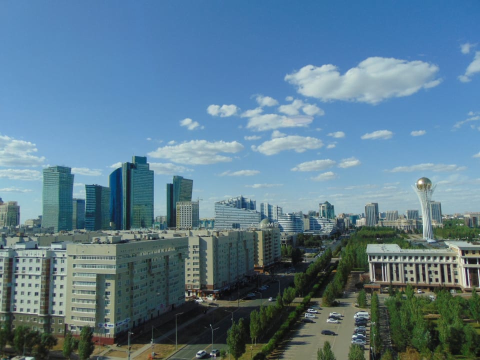 Ausblick Sheraton Astana Hotel